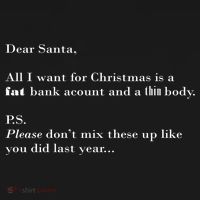 Dear Santa Fat Bank Account Thin Body Christmas Women's Hoodie thumb 2