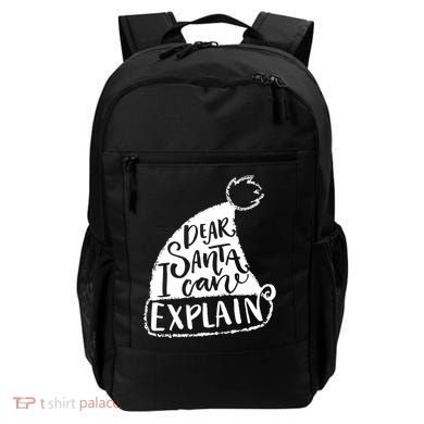 Dear Santa I Can Explain Backpack
