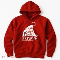 Dear Santa I Can Explain Hoodie thumb 0