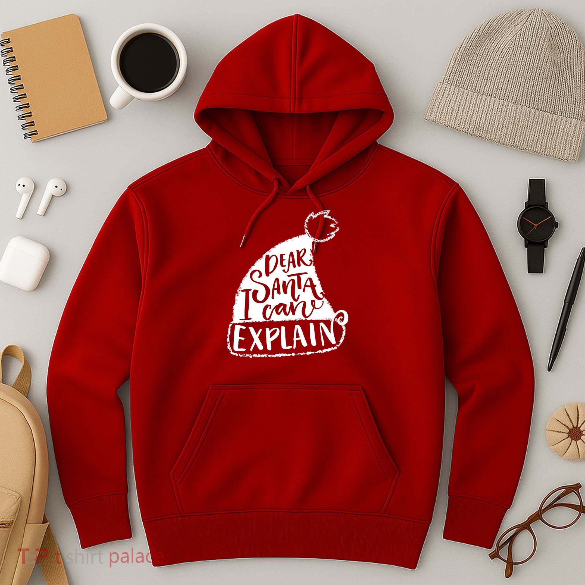 Dear Santa I Can Explain Hoodie