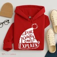 Dear Santa I Can Explain Hoodie thumb 4