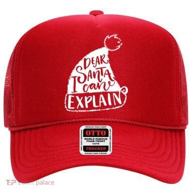 Dear Santa I Can Explain Hat