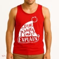 Dear Santa I Can Explain Tank Top thumb 3