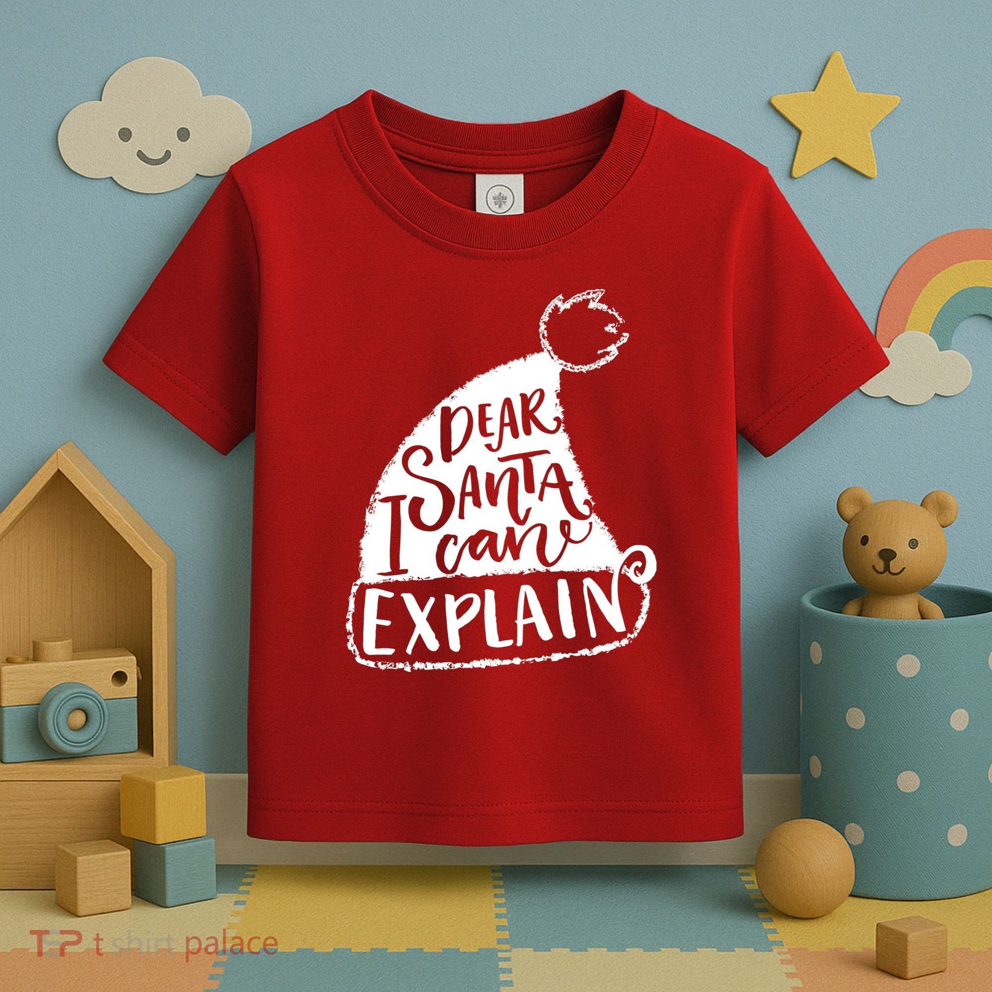 Dear Santa I Can Explain Toddler T-Shirt