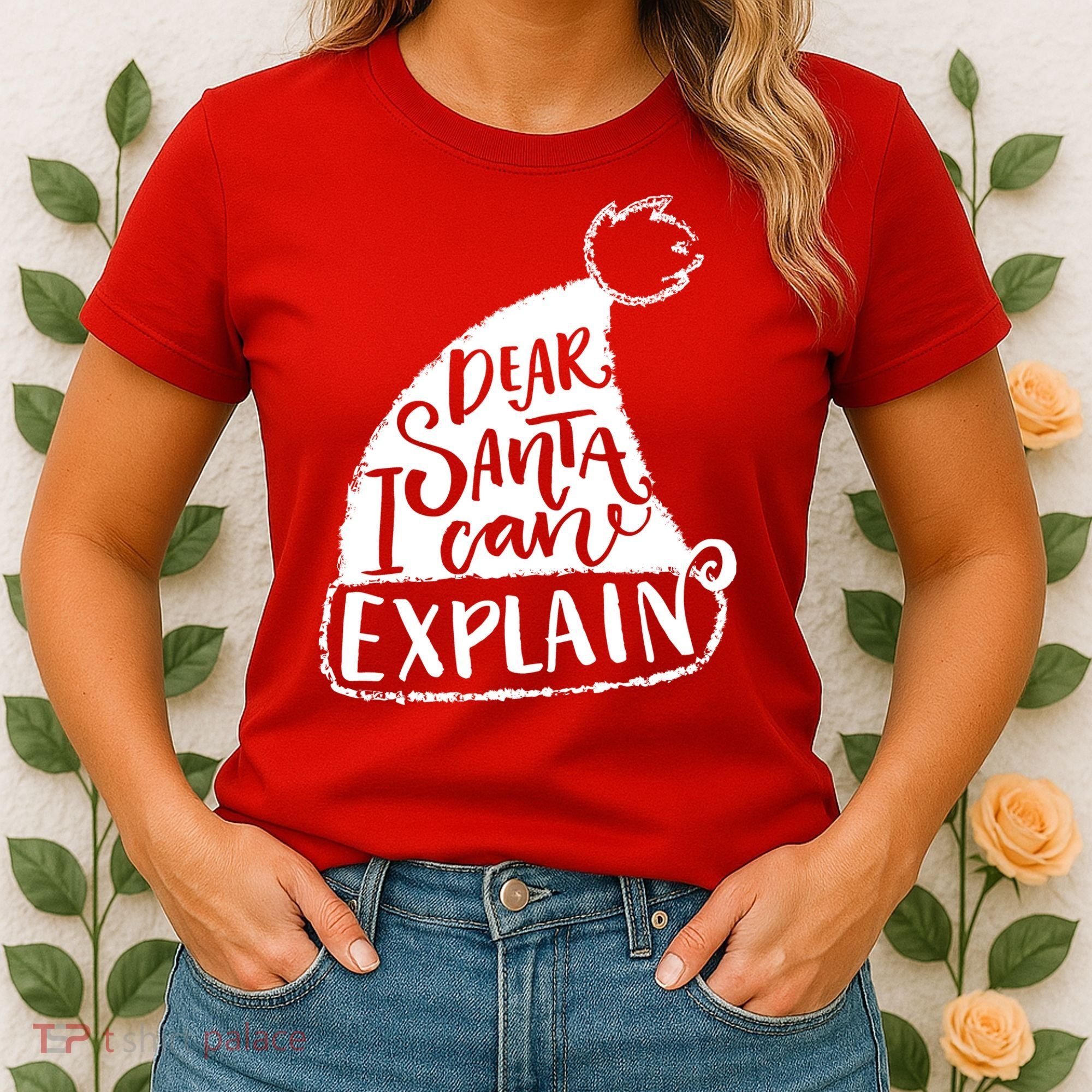 Dear Santa I Can Explain Women's T-Shirt
