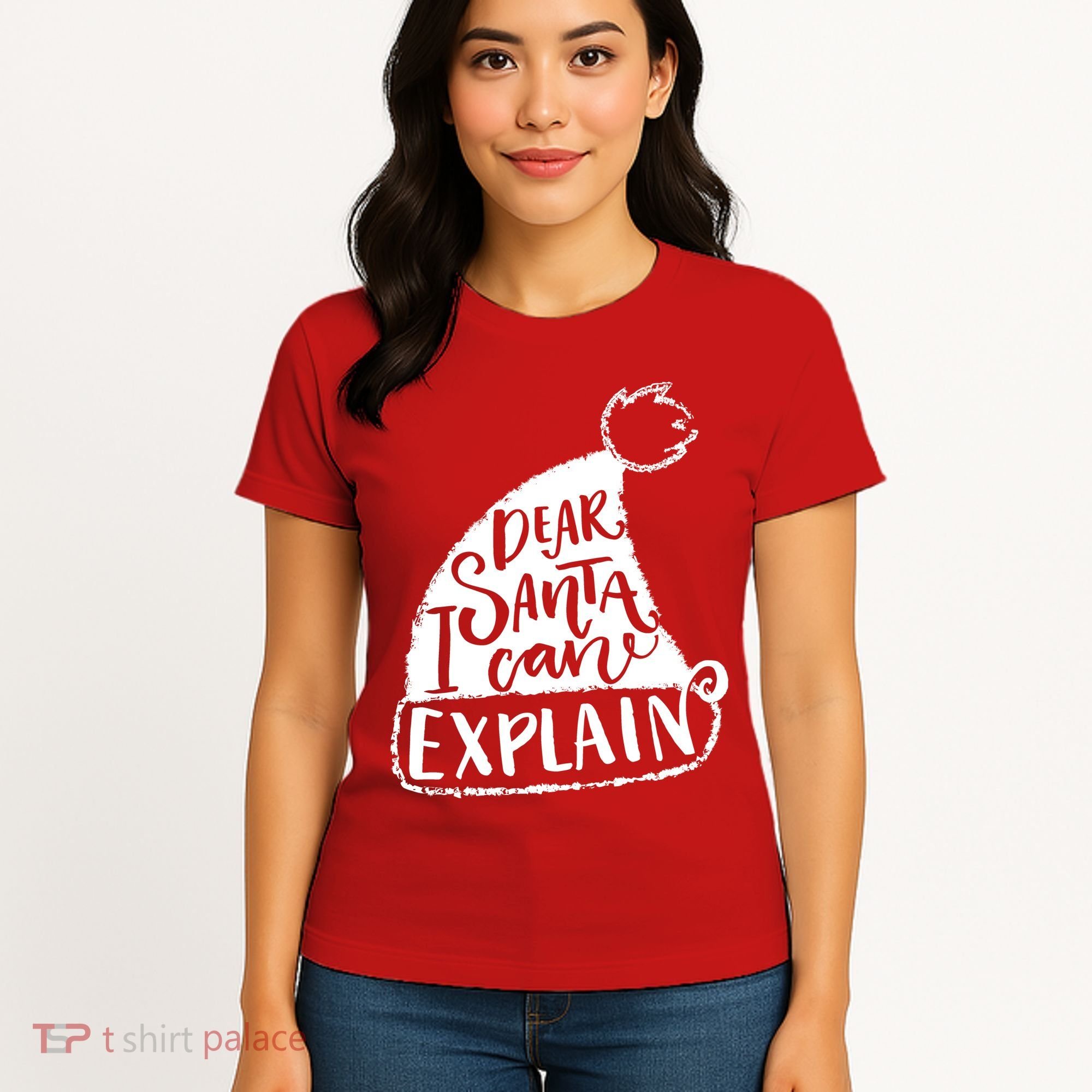 Dear Santa I Can Explain Women's T-Shirt