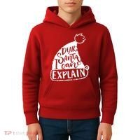 Dear Santa I Can Explain Kids Hoodie thumb 4