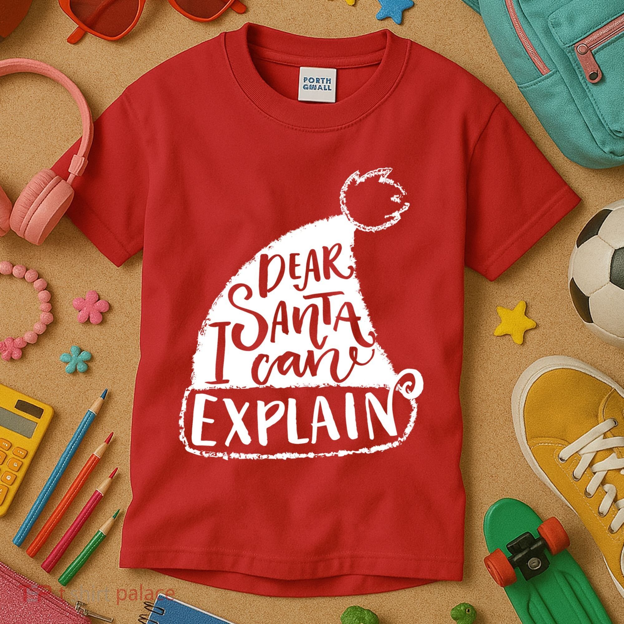 Dear Santa I Can Explain Kids T-Shirt