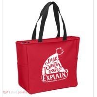 Dear Santa I Can Explain Tote Bag thumb 2