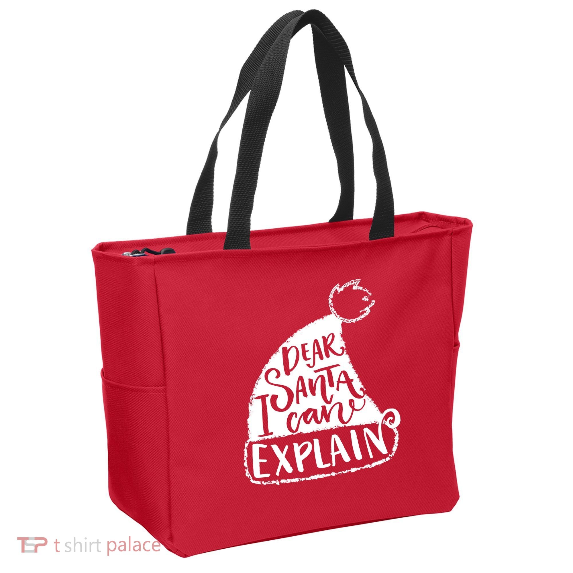 Dear Santa I Can Explain Tote Bag