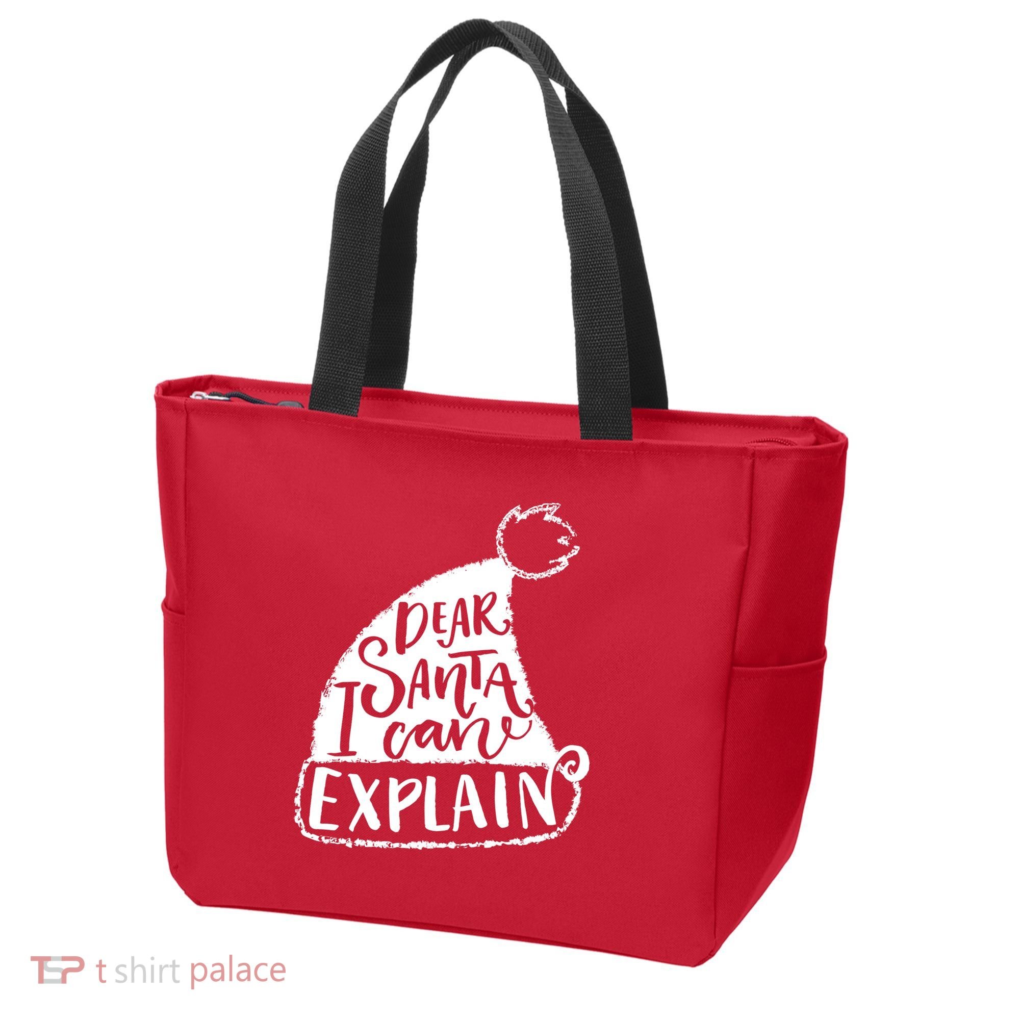 Dear Santa I Can Explain Tote Bag