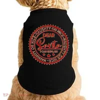 Dear Santa I Can Explain Christmas Emblem Doggie Tank thumb 0