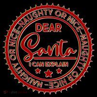 Dear Santa I Can Explain Christmas Emblem Coffee Mug thumb 5