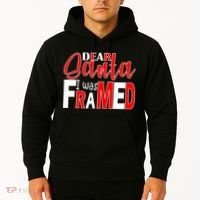 Dear Santa I Was FRAMED Hoodie thumb 2