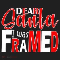 Dear Santa I Was FRAMED Beanie thumb 2