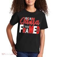 Dear Santa I Was FRAMED Kids T-Shirt thumb 2