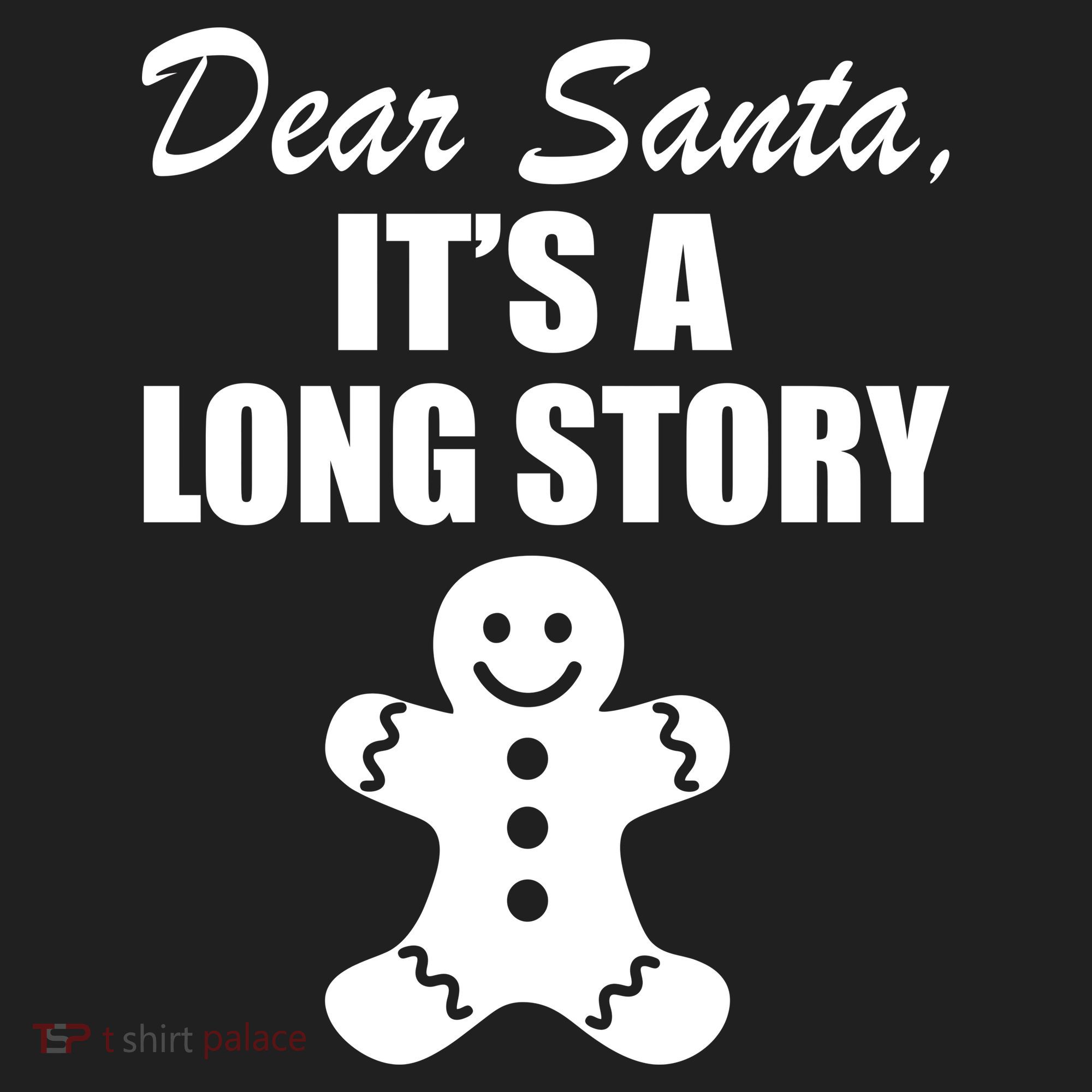 Dear Santa It's A Long Story Women's Sweatshirt