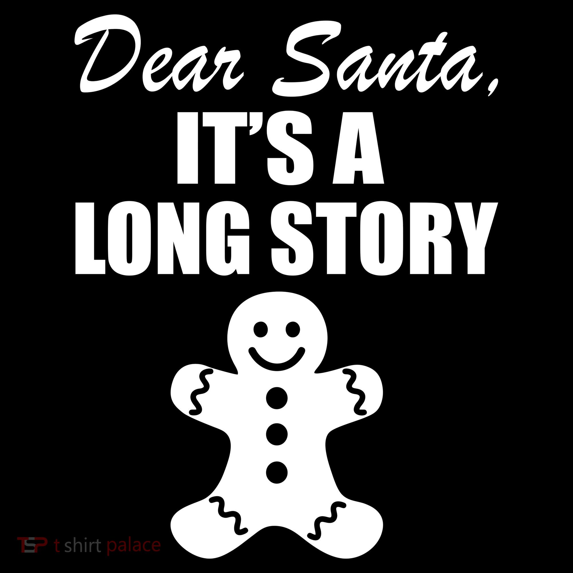 Dear Santa It's A Long Story Bucket Hat