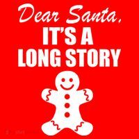 Dear Santa It's A Long Story Tank Top thumb 6