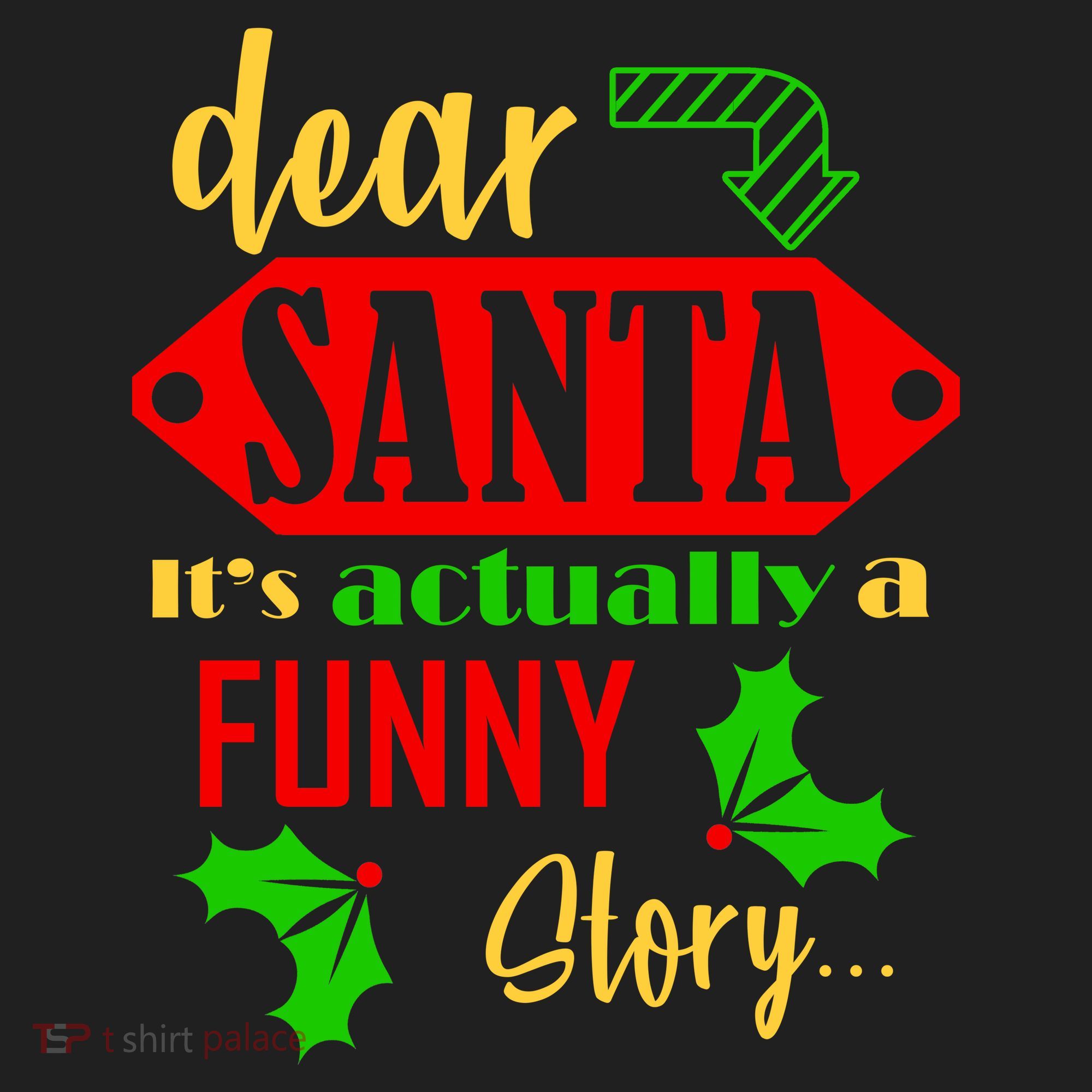 Dear Santa It's Actually A Funny Story Women's Sweatshirt