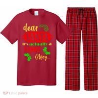 Dear Santa It's Actually A Funny Story Pajama Set thumb 0