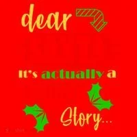 Dear Santa It's Actually A Funny Story Ornament thumb 1