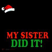 Dear Santa My Sister Did It Funny Christmas Coffee Mug thumb 5
