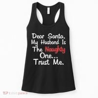 Dear Santa Naughty Husband Women's Tank Top thumb 0