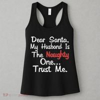 Dear Santa Naughty Husband Women's Tank Top thumb 3