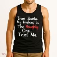 Dear Santa Naughty Husband Tank Top thumb 3