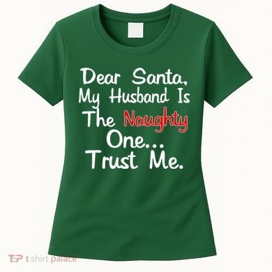 Dear Santa Naughty Husband Women's T-Shirt