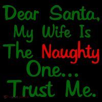 Dear Santa Naughty Wife Coffee Mug thumb 5