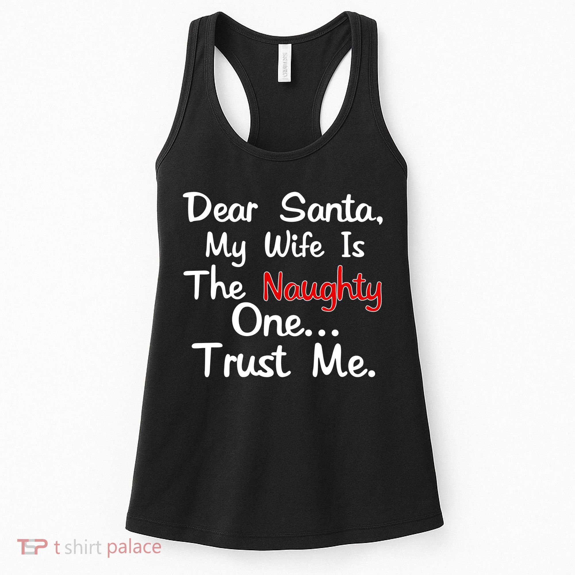 Dear Santa Naughty Wife Women's Tank Top
