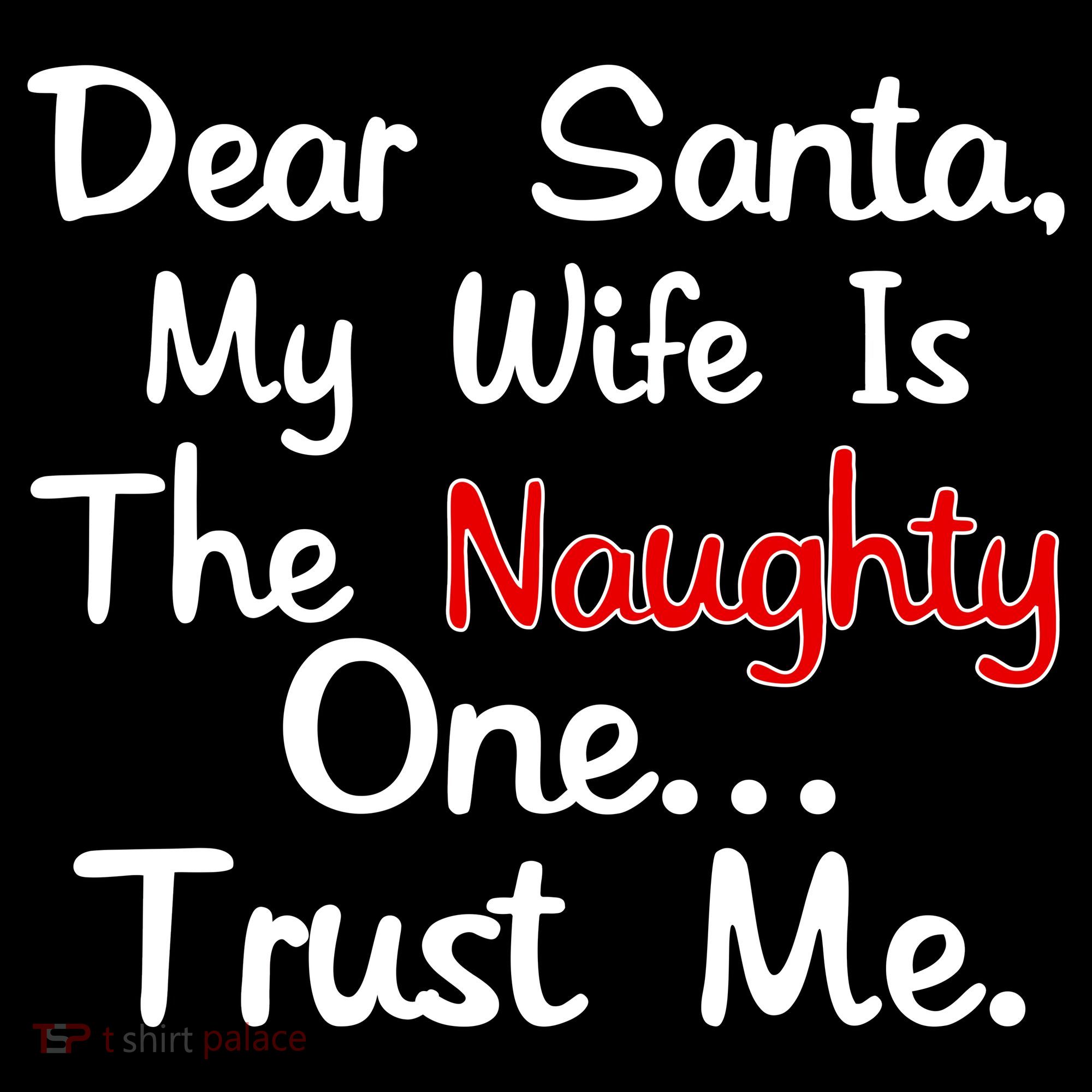 Dear Santa Naughty Wife Visor
