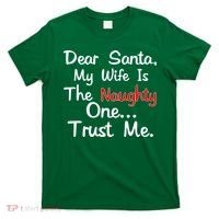 Dear Santa Naughty Wife T-Shirt thumb 0