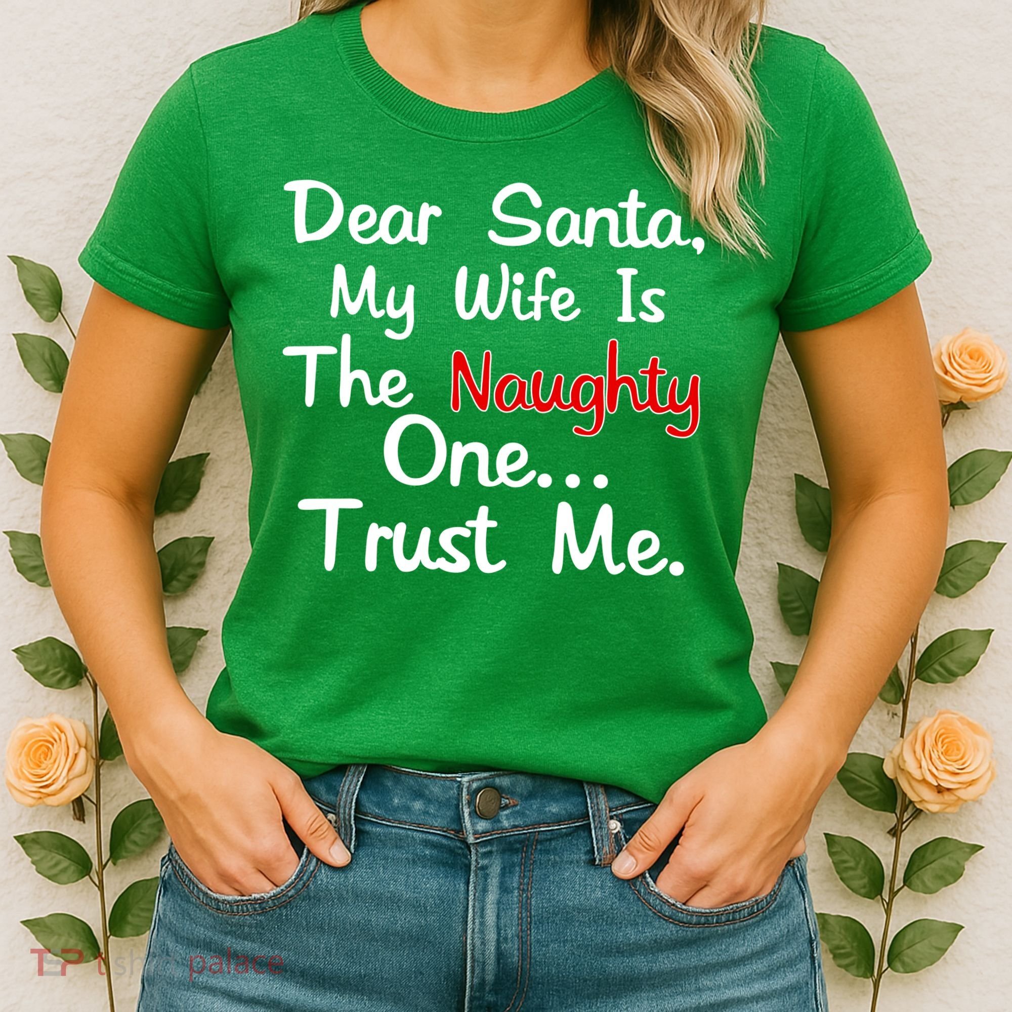 Dear Santa Naughty Wife Women's T-Shirt