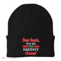 Dear Santa They Are The Naughty Ones Beanie thumb 0