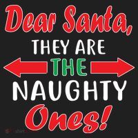 Dear Santa They Are The Naughty Ones Tumbler thumb 3