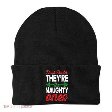 Dear Santa They're The Naughty Ones Beanie