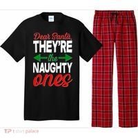Dear Santa They're The Naughty Ones Pajama Set thumb 0