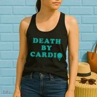 Death By Cardio Women's Tank Top thumb 2