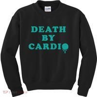 Death By Cardio Kids Sweatshirt thumb 0