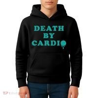 Death By Cardio Kids Hoodie thumb 4