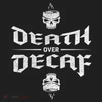 Death Over Decaf Women's Sweatshirt thumb 2