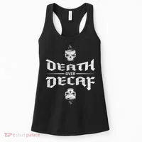 Death Over Decaf Women's Tank Top thumb 0