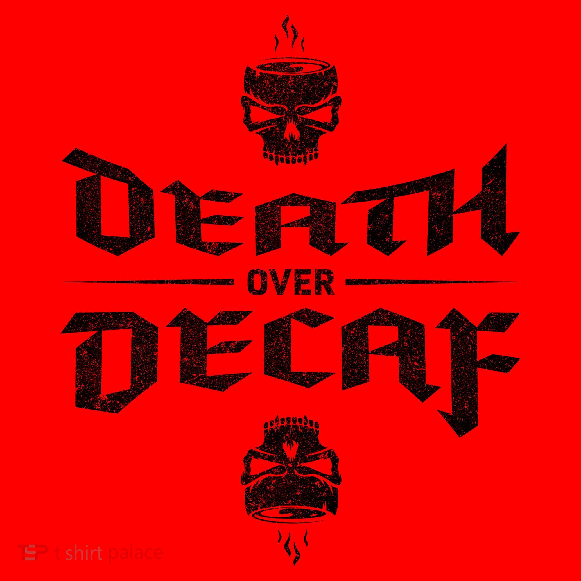 Death Over Decaf Santa Hat