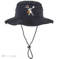 Dabbing Easter Bunny Gift Eggs Basket Baseball Gift Bucket Hat thumb 0