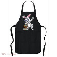 Dabbing Easter Bunny Rabbit Dab Dance Eggs Apron thumb 0