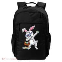 Dabbing Easter Bunny Rabbit Dab Dance Eggs Backpack thumb 0