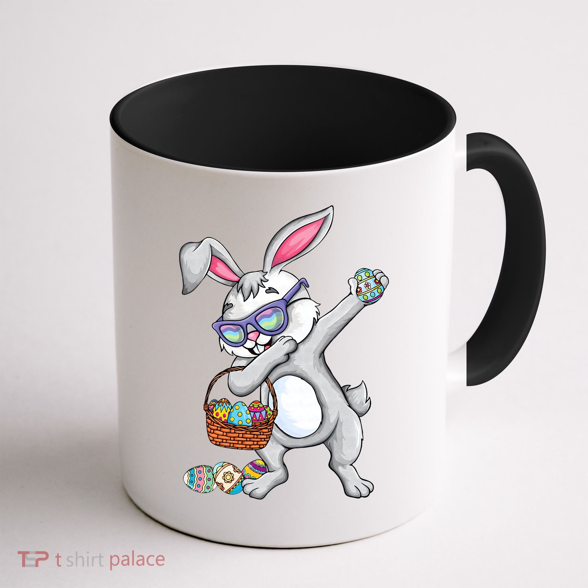 Dabbing Easter Bunny Rabbit Dab Dance Eggs Coffee Mug